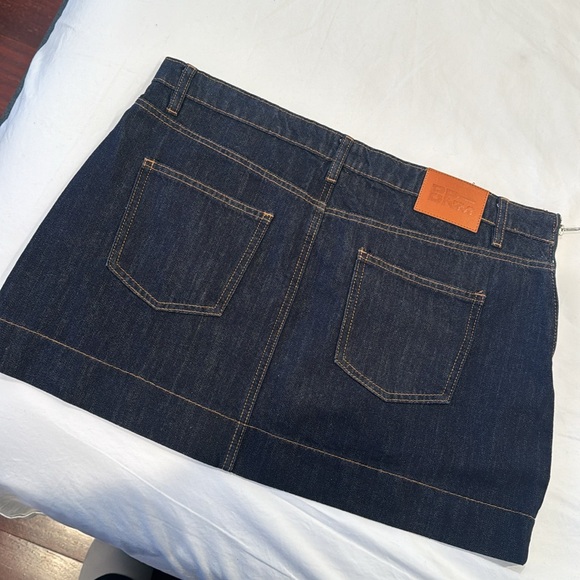 Princess Polly Dark Denim Mini Skirt - Picture 6 of 8